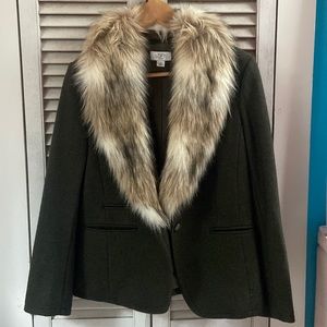 Anne Taylor Loft Wool Blazer